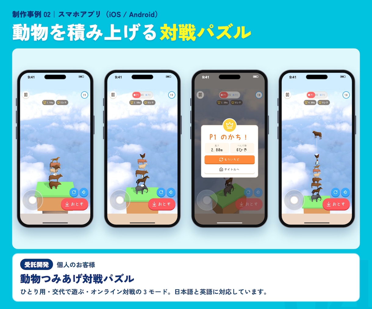 Unityでゲーム制作・アプリ開発を承ります 企画から完成まで｜2D・3D・XR・生成AI連携 イメージ4