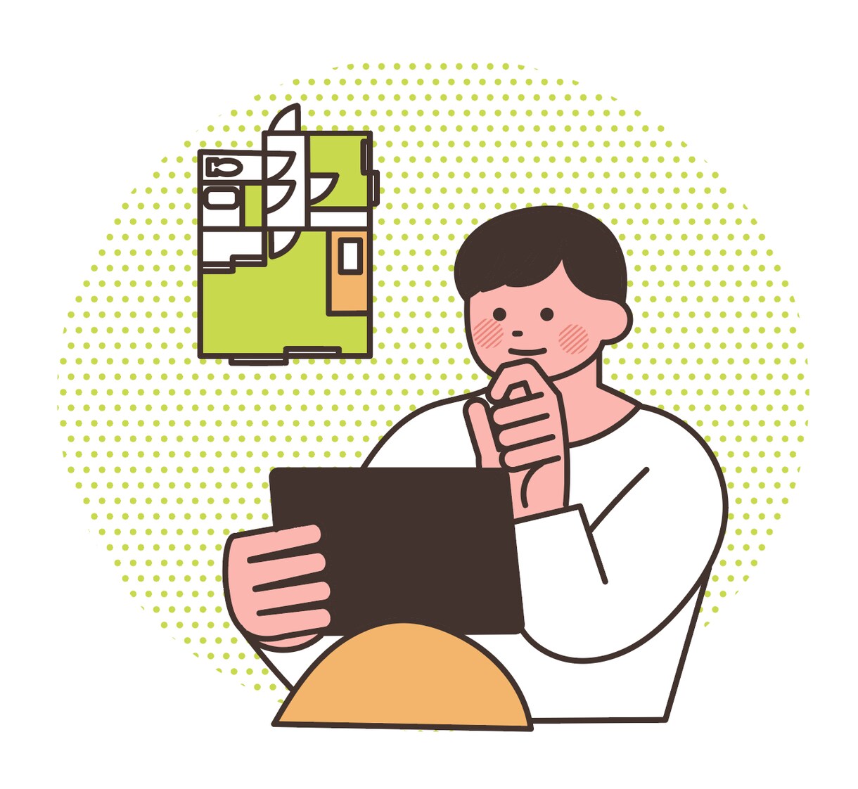 商用OK！フラットな人物イラスト描きます シンプルだけど印象的。見る人に伝わる線画イラスト イメージ8