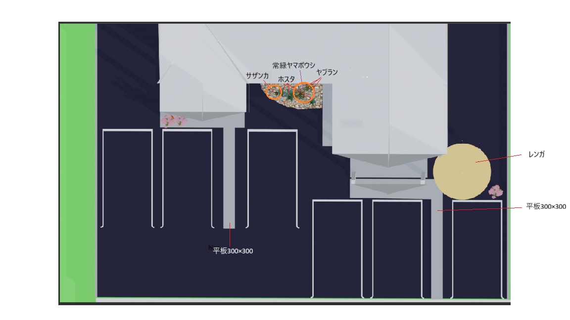 お店の理想を形に！外観の3Dパース作ります ⁠お店の世界観を再現！エントランスや植栽もご提案します。 イメージ2