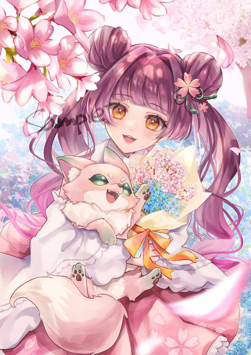 暖かく透明感溢れる魅力的なイラストお描きします アイコンや動画用、プレゼントにも！丁寧に制作します イメージ1