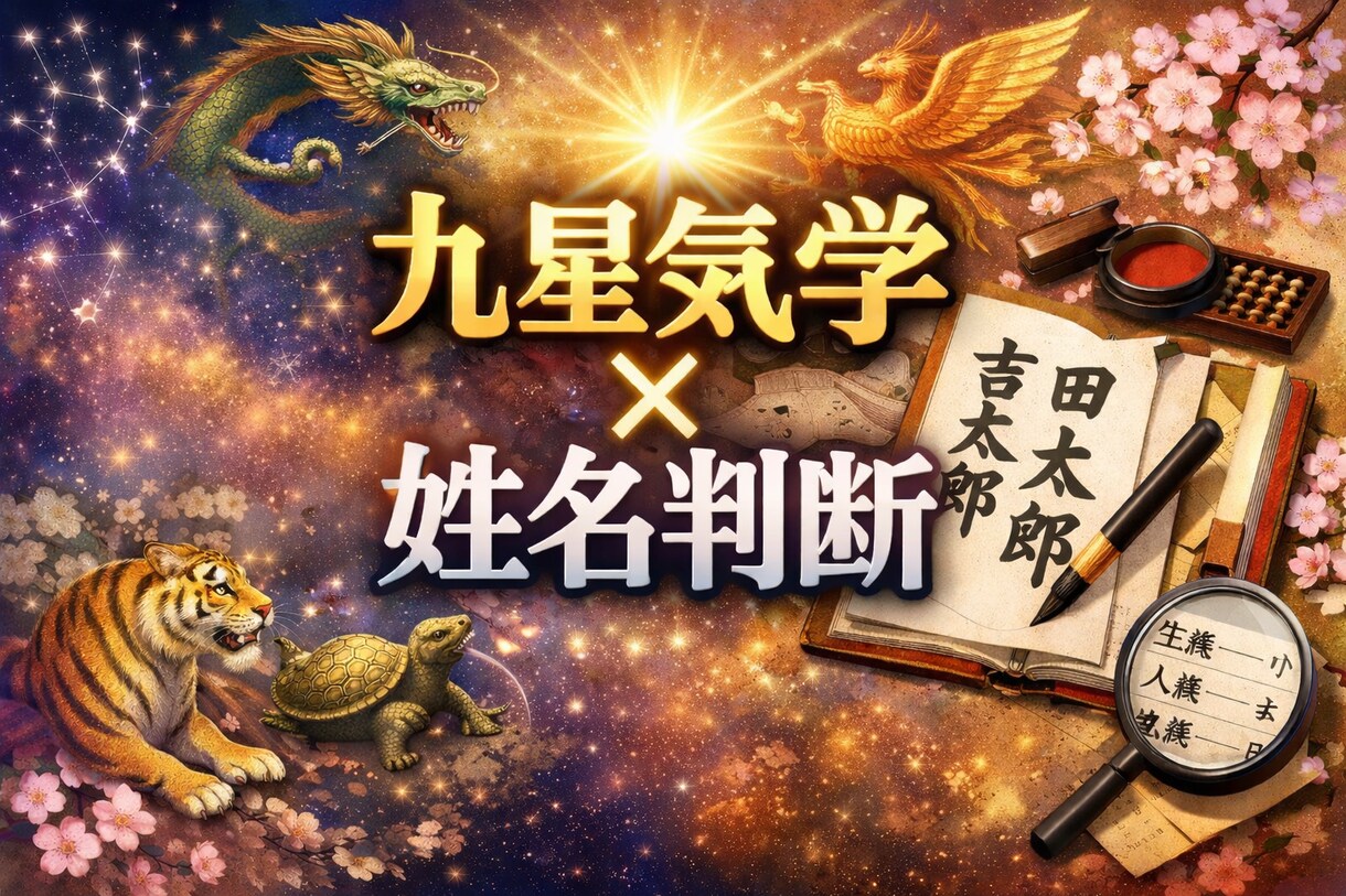九星気学×姓名判断/あなたの本質.運勢を鑑定します 迷いを整理し行動に落とします。 イメージ1