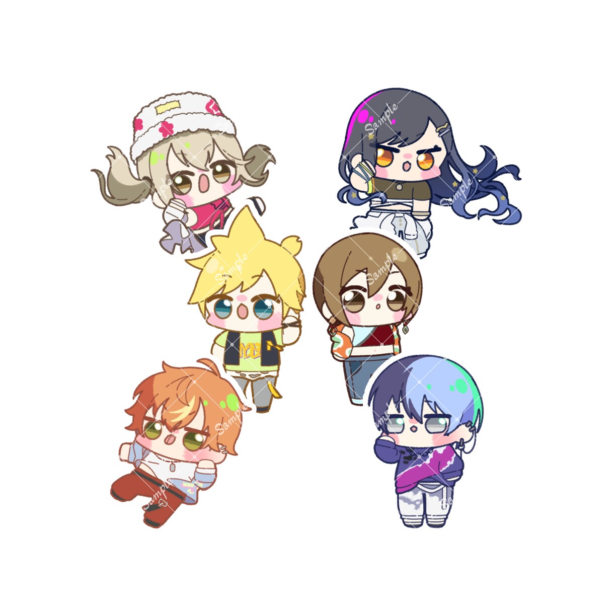 可愛くデフォルメ！あなたのキャラを魅力的に描きます 大切なキャラクターをキュートで個性的なイラストに仕上げます♪ イメージ7