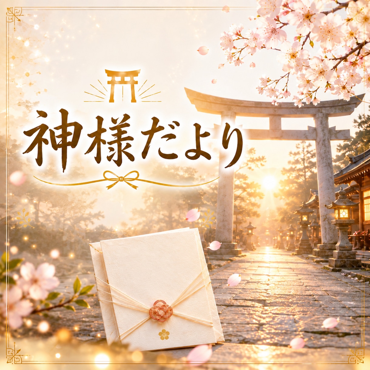 三つの神様だより⛩️今のあなたとこの先を読解きます ⛩️現在・課題・未来⛩️三つの導きを結び今のあなたへ届けます イメージ2