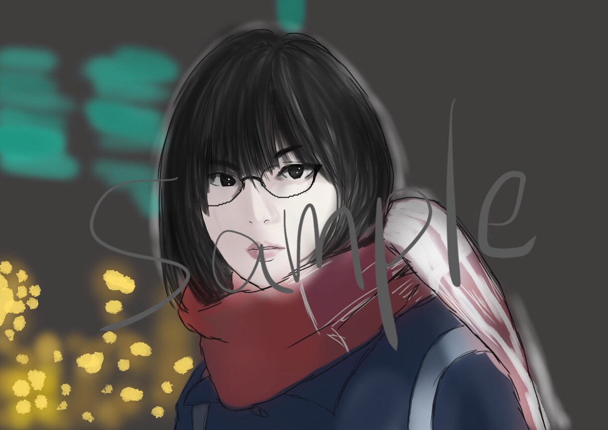 似顔絵描きます 好みのタイプの絵柄であなたへ、友人や知人へのプレゼントへ イメージ3