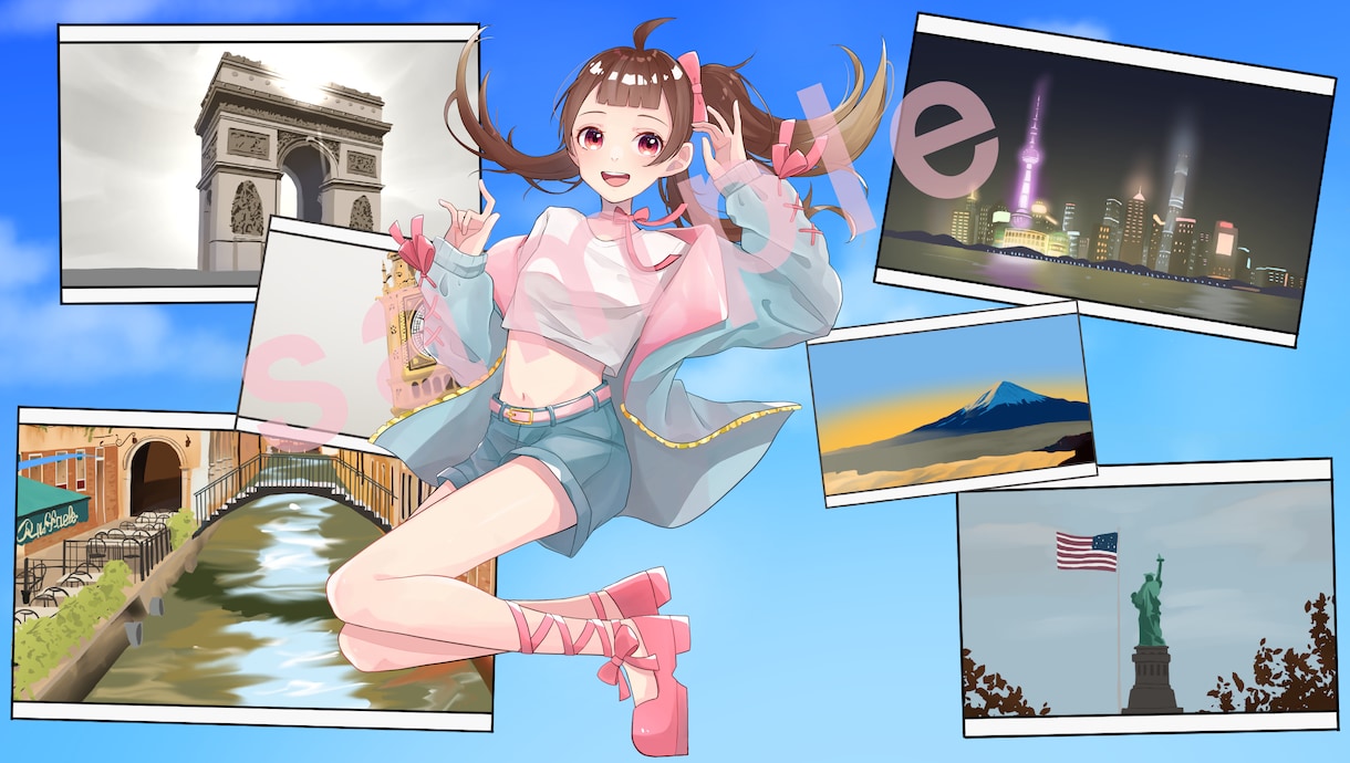 お安く色んなイラスト描きます アイコン，ヘッダー，サムネ，キャス画などなどにぜひ‼︎ イメージ5