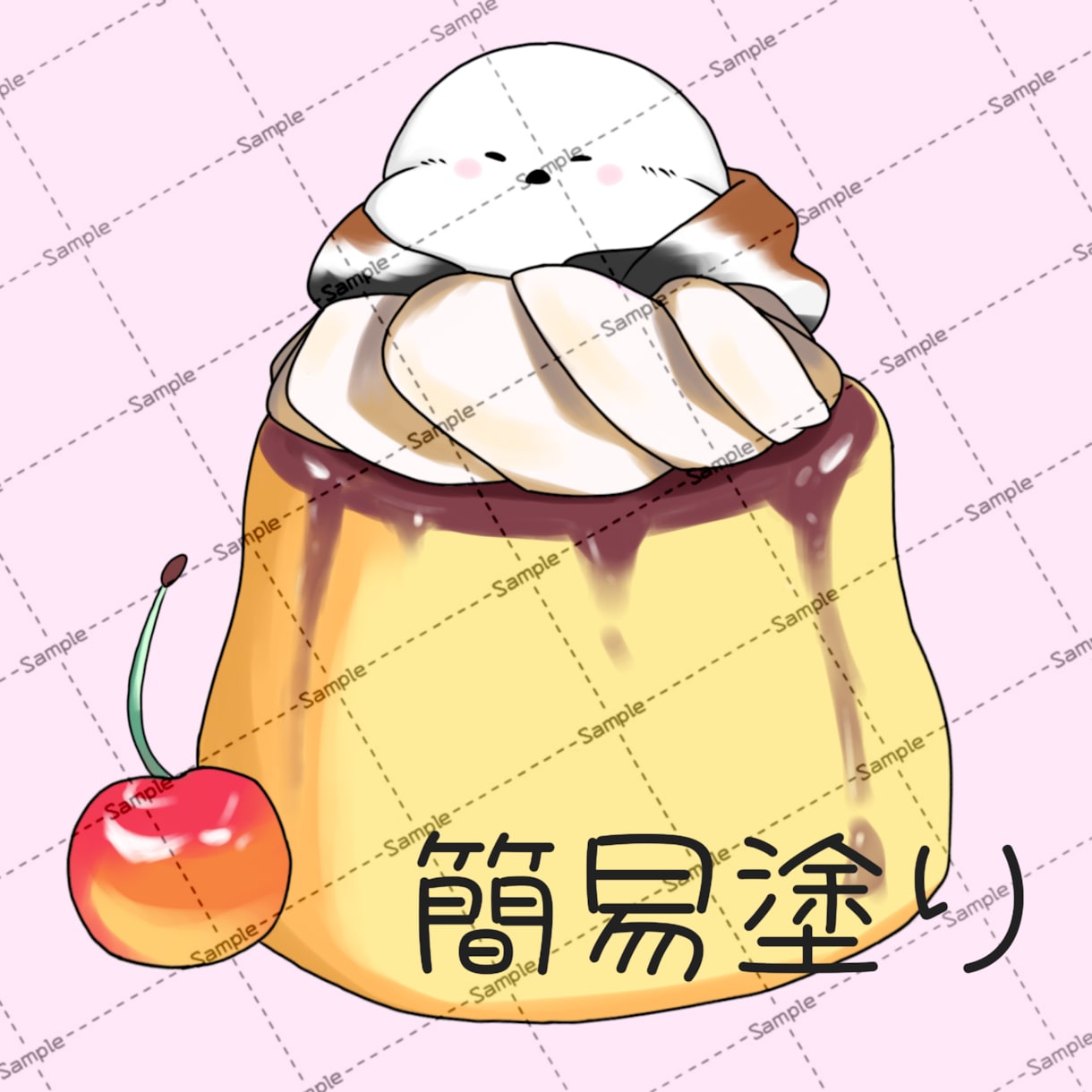 ゆるくもちっとした可愛いアイコン作ります スピード納品！素早く納品致します！ イメージ2