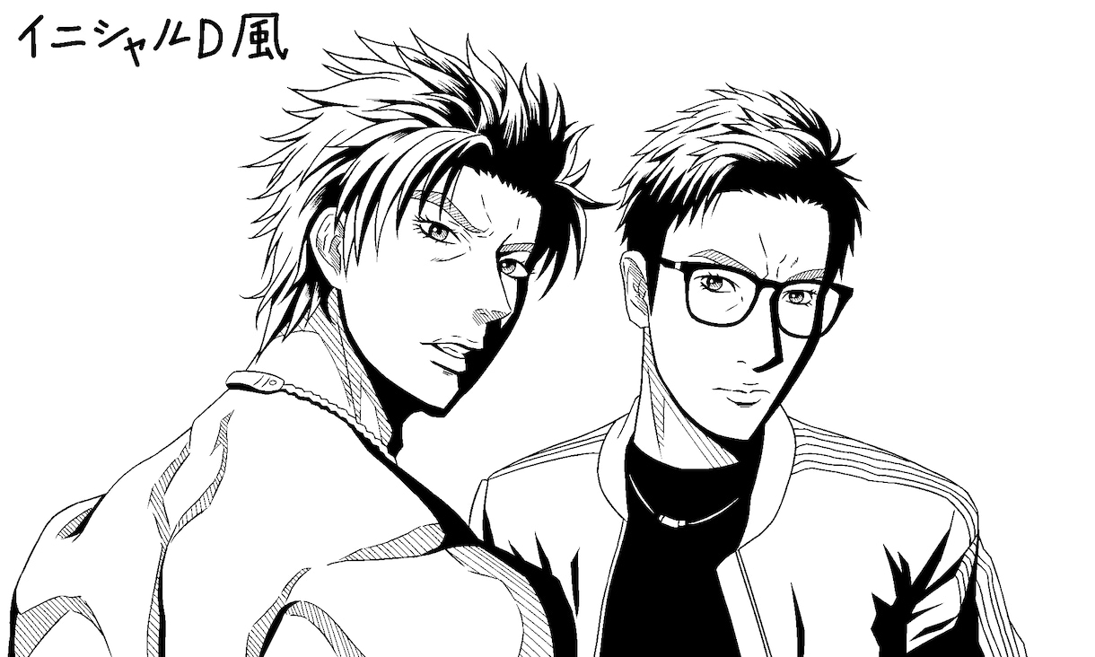 漫画、アメコミ風似顔絵を描きます あなたもアメコミの登場人物に！？ イメージ9
