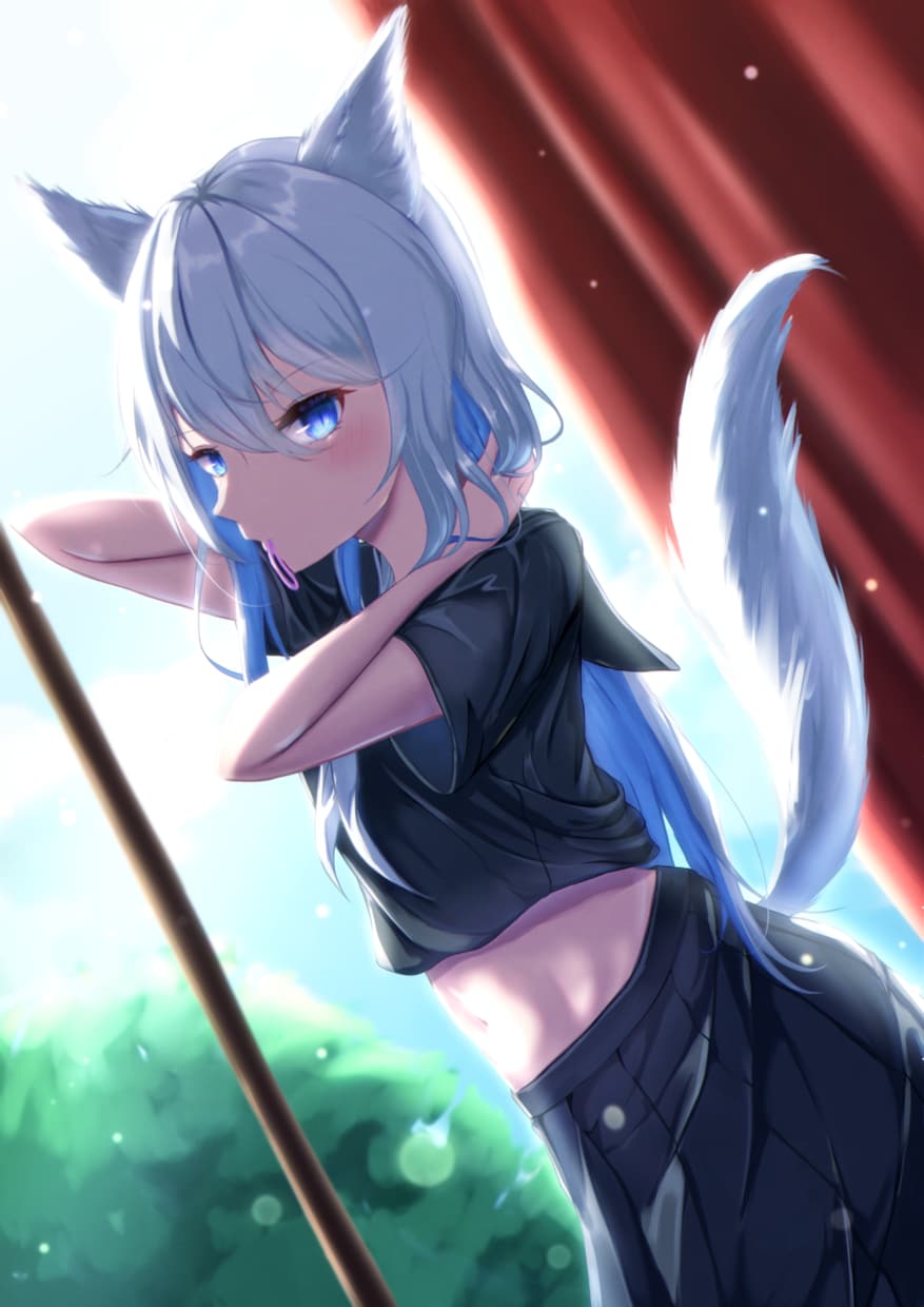 一枚絵作成します 可愛いケモ耳娘のイラストを描きます イメージ2
