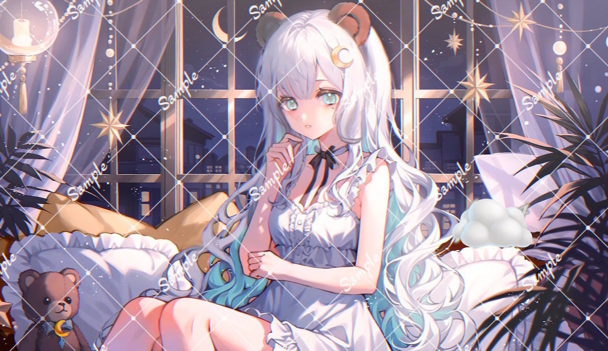 企業実績有✧サムネイル等のイラストを作成致します 記念日の1枚絵・歌ってみたサムネイル・アイコン等 イメージ3