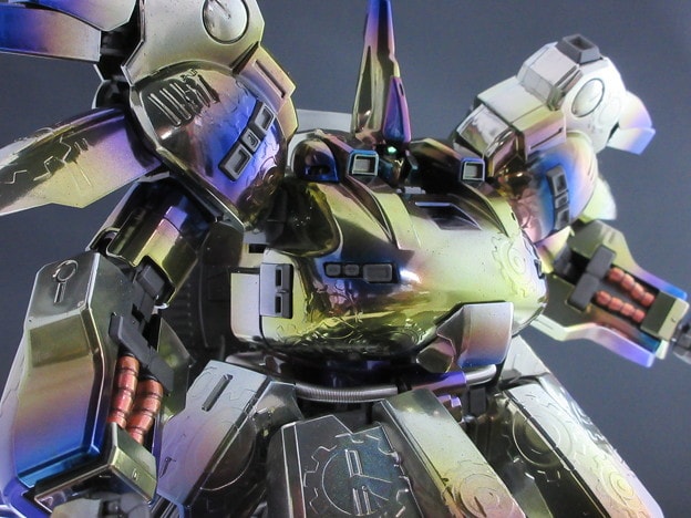 ガンプラ製作代行・グロス系・ツヤツヤ塗装致します 艶々(メッキ・キャンディ)特殊塗装(偏光マジョーラ)等 イメージ2