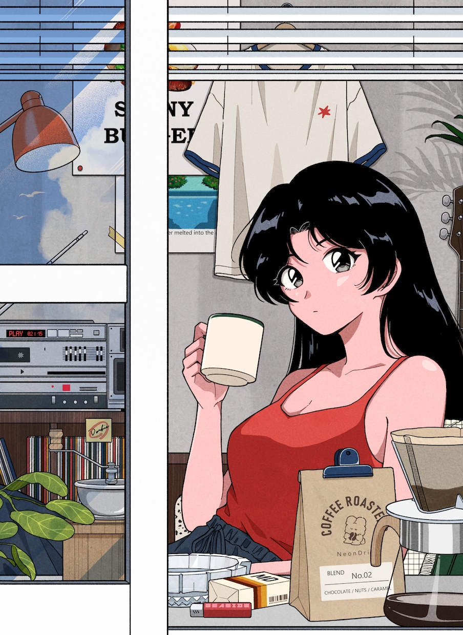 商用/EN OK◎レトロポップなイラスト描きます ◆動画サムネイル・ジャケット・グッズ・何でもご相談ください◆ イメージ4