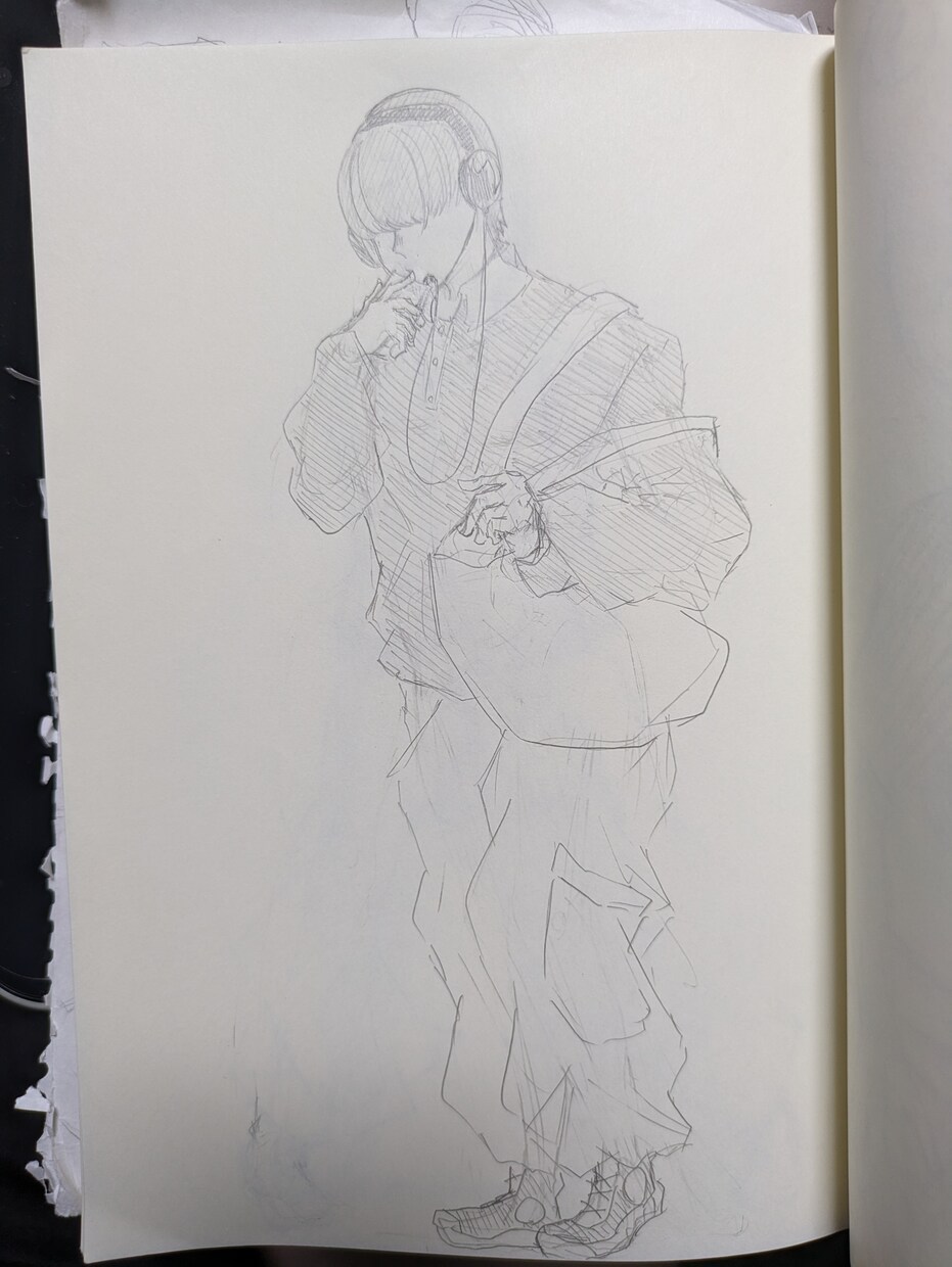 アナログでイラスト描きます 簡単でかわかっこいいイラスト、アナログイラストが欲しい方へ イメージ5