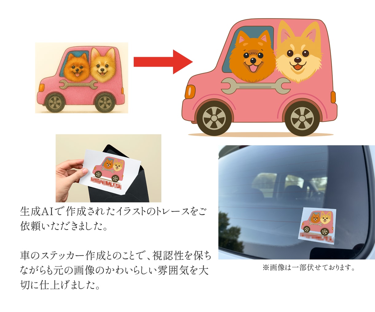イラストやロゴをイラストレーターでデータ化します 手書き・Canvaのデータ・生成AIで作成のイメージもOK！ イメージ4