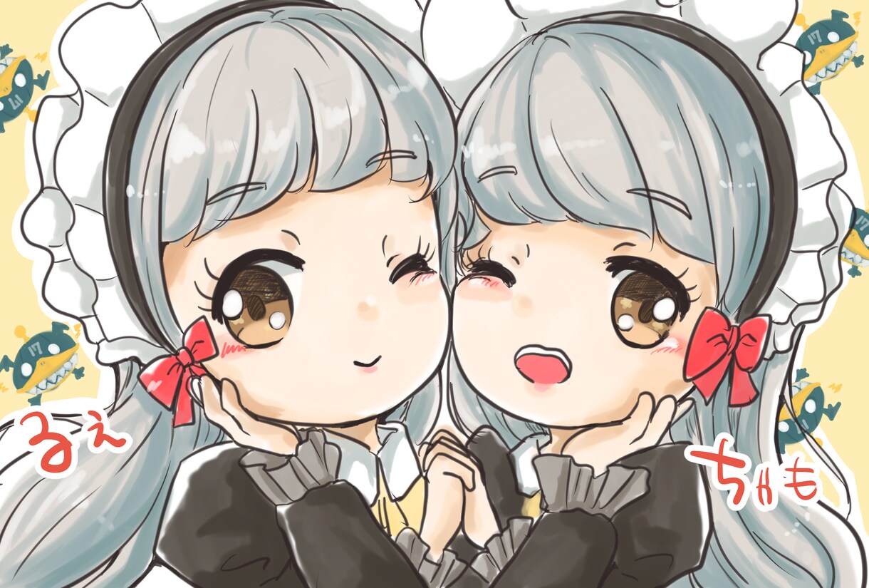 可愛いアイコンお描きします 絵柄のリクエストもおこたえします！ イメージ3