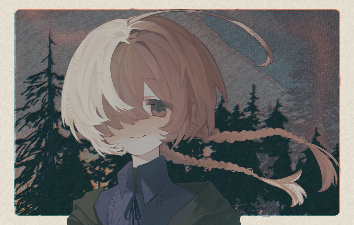寂しく暖かで不思議な貴方だけのイラストを描きます 動画内イラスト、TRPG立ち絵やアイコンなど幅広く描きます！ イメージ2