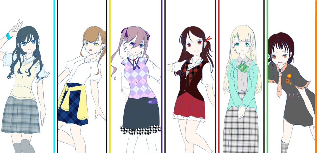 衣装デザイン画描きます オリジナルの衣装のデザインを考えます！ イメージ2