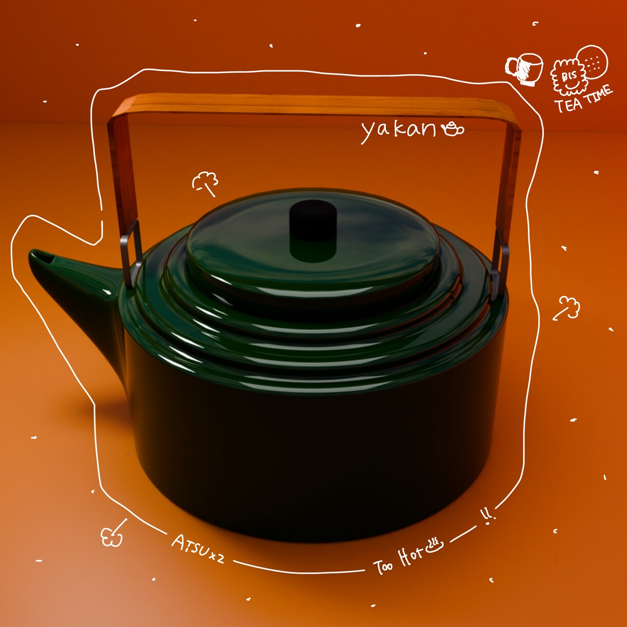 3Dイラスト作成を行います 何か好きなモノを3dアートでお作りします。。 イメージ3
