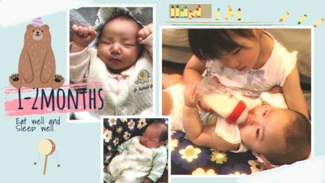メモリアルムービー☆★子供の１歳の記念映像作ります 誕生から１歳の誕生日までの思い出をアルバム風な映像にします イメージ4