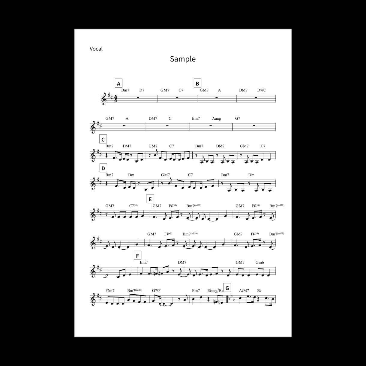 耳コピ　MIDI/楽譜作成承ります メロディのMIDI・楽譜作成　弾き語り/鼻歌等OK！！ イメージ4