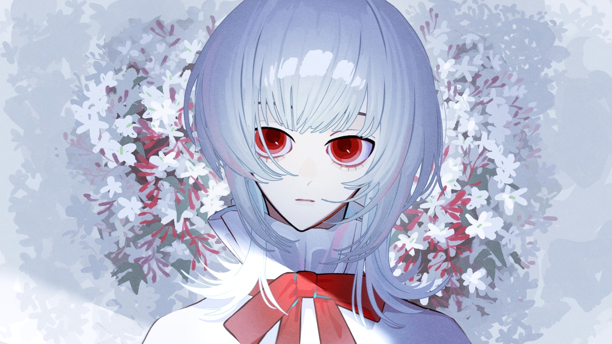 活動者様向けに鮮やかな1枚絵を描きます 不穏で空気感のある1枚絵が得意です イメージ1