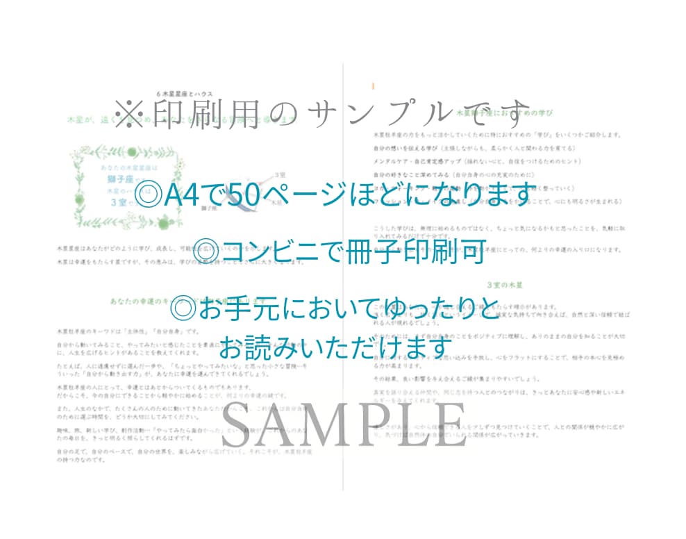 西洋占星術鑑定✳︎月であなたを読み解きます ✳︎本格ホロスコープリーディング イメージ3