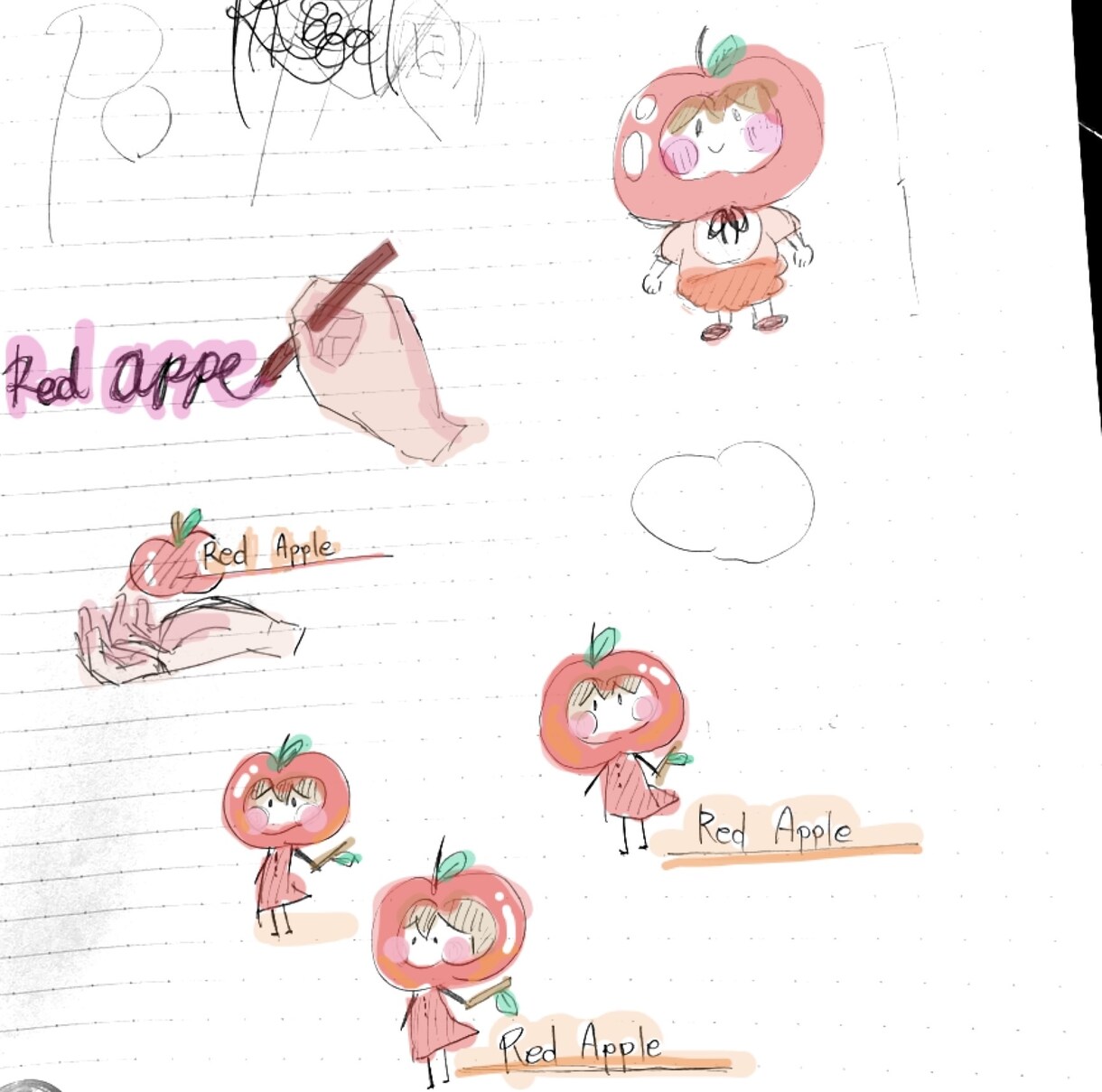 絵を描きながら雑談します 私の画面を共有して、イラストが描かれてるとこを見てみませんか イメージ7