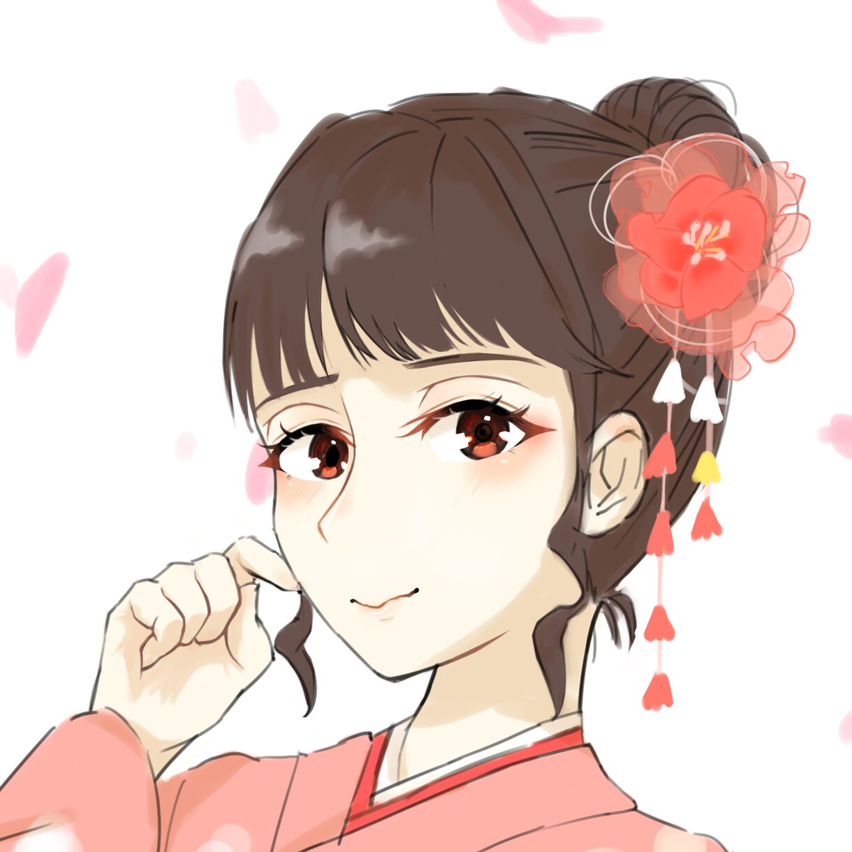 アイコン作成いたします 女の子のイラストが欲しい人に！ イメージ2