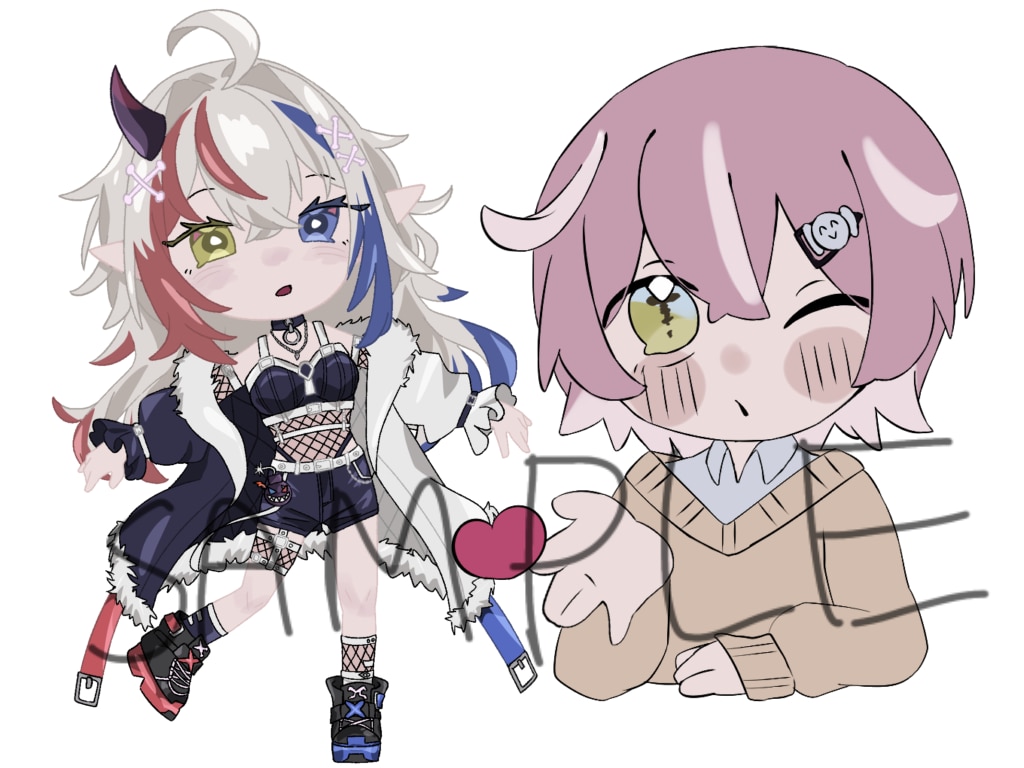 SDイラスト描きます サンプルが少ないのですが描かせてください！ イメージ1