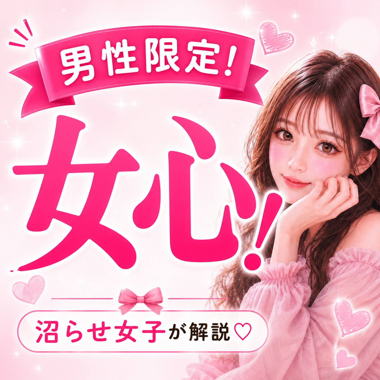男性限定♡沼らせ女子が本音でお答えします 女性目線で恋愛・LINE・デートのお悩みに寄り添います◡̈ イメージ1
