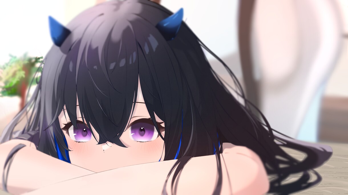 サムネイルやグッズ等のイラストを製作いたします 透明感のある女の子を描きます！ イメージ3