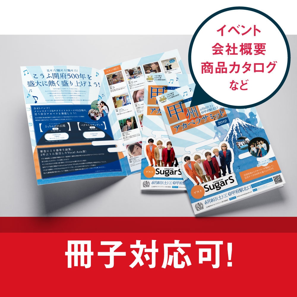 会社概要などパンフレット作ります 【修正回数無制限】折りパンフレットから十数ページの冊子まで！ イメージ2