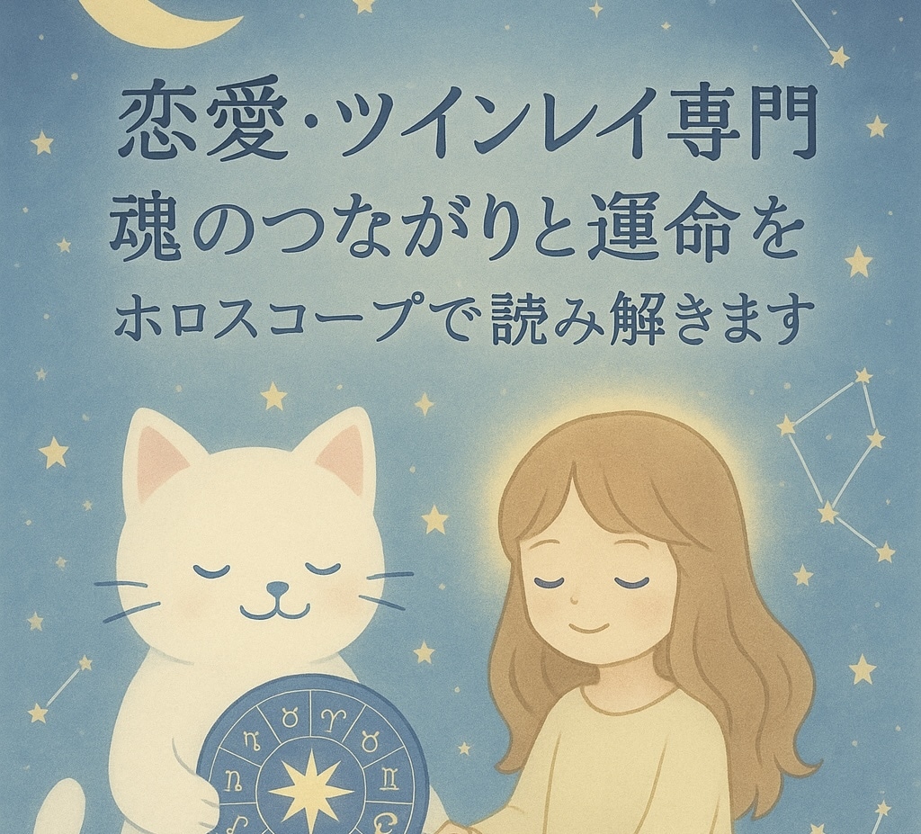 恋のご縁とツインレイの可能性を診断します 星から“ご縁の意味”と“出会いの時期”を読み解きます イメージ1