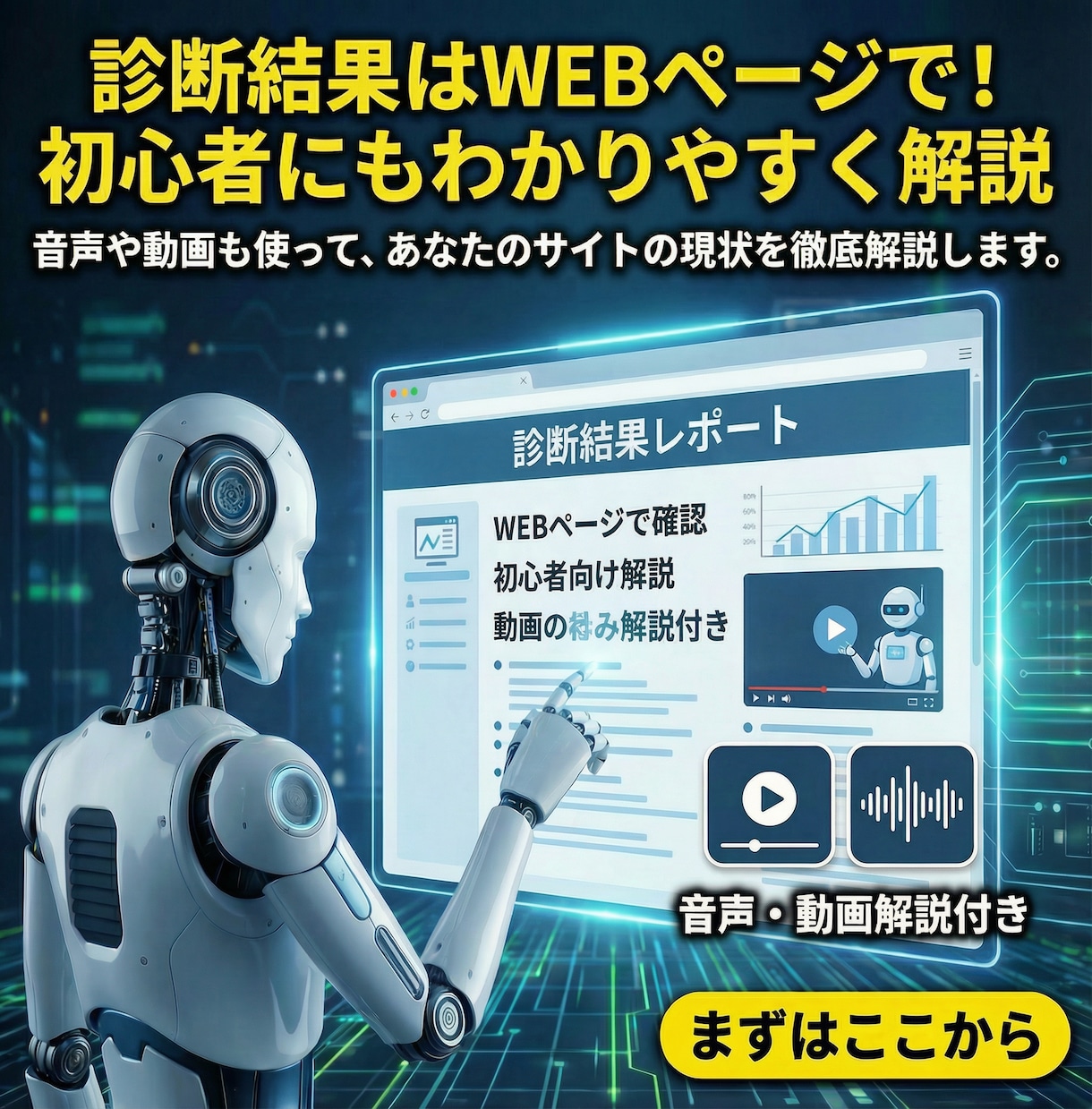 SEOとLLMOを40項目診断し対策支援します LLMO＞SEOの時代、AIがサイトを無視する理由と解決提案 イメージ4
