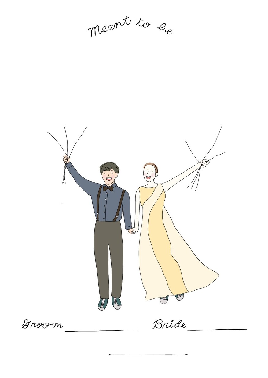 世界にひとつの結婚証明書作成いたします ゲスト参加型のウェディングバルーン イメージ1