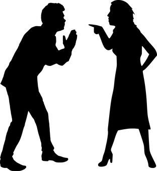 怒られます 恋人や友人、会社の同僚への怒りを受け止めて、全て謝ります。 イメージ1