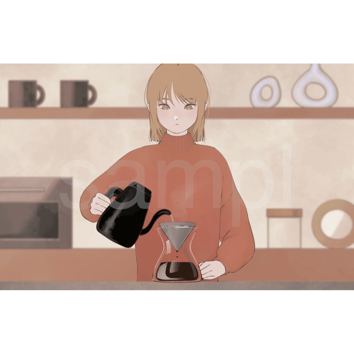 かわいくトレンド感あるイラストお描き致します アイコン、挿絵、一枚絵や似顔絵も！ イメージ4