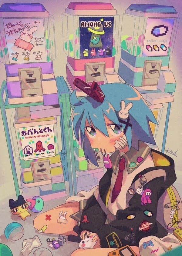 ポップでかわいいイラスト描きます 小物や絵柄に拘った可愛いモチーフのイラストを描きます！ イメージ2