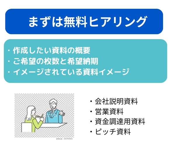 即日対応！資料作成を1から丸投げで作成します ２０社以上の広報を歴任したＰＲのプロが作成します イメージ6