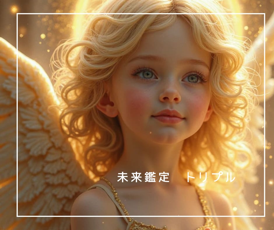 天使の未来鑑定トリプル　3つの未来視ます 未来を3場面鑑定し、今に使えるアドバイスをお送りします イメージ1