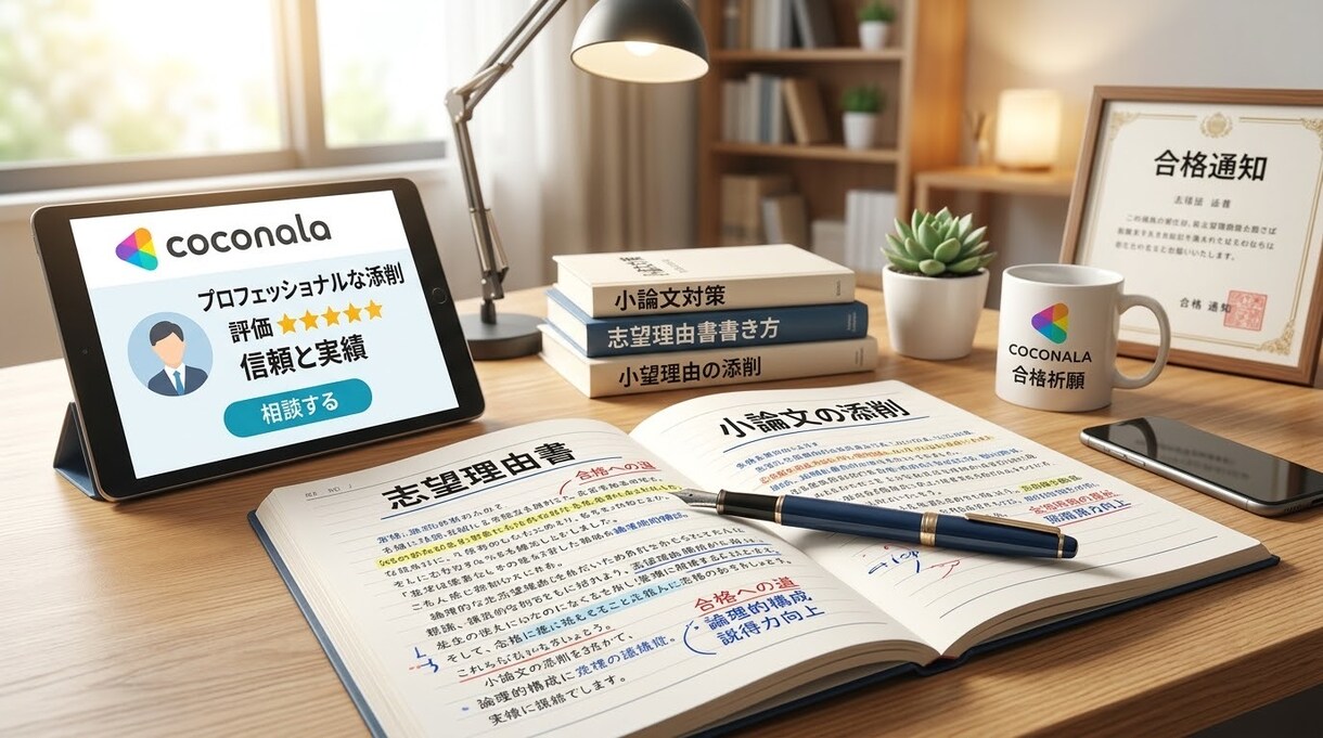 説得力UP志望理由書・自己PR・小論文を添削します リーズナブルに合格へ！高品質な添削を格安でお届けします！ イメージ1
