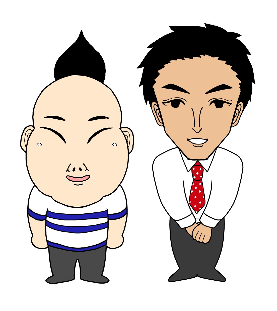 ポップなイラストお描きします 似顔絵やオリジナルキャラなどお描きします。 イメージ4