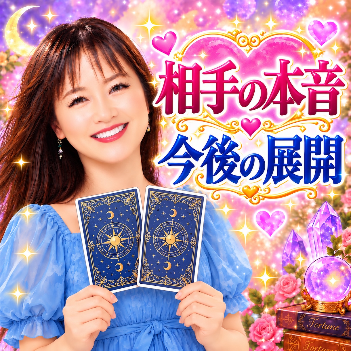 好きな人の気持ちを占います 恋愛タロット占い♡相手の本音♡潜在意識♡二人の未来 イメージ1
