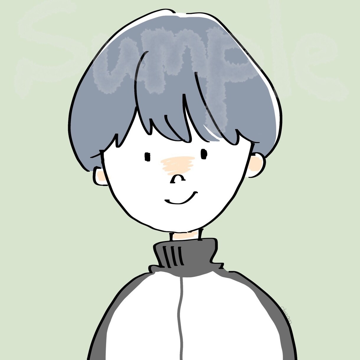 先着サービス！シンプル×おしゃれなイラスト描きます アイコンに使える◎シンプルゆるいイラストお描きします イメージ3