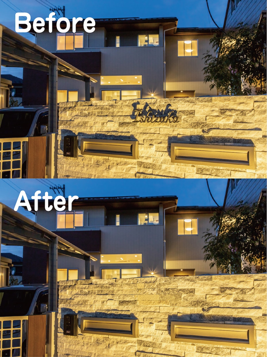 写真の加工行います 曇り空を青空に！写り込んでいる物を取り除いたり！ イメージ1