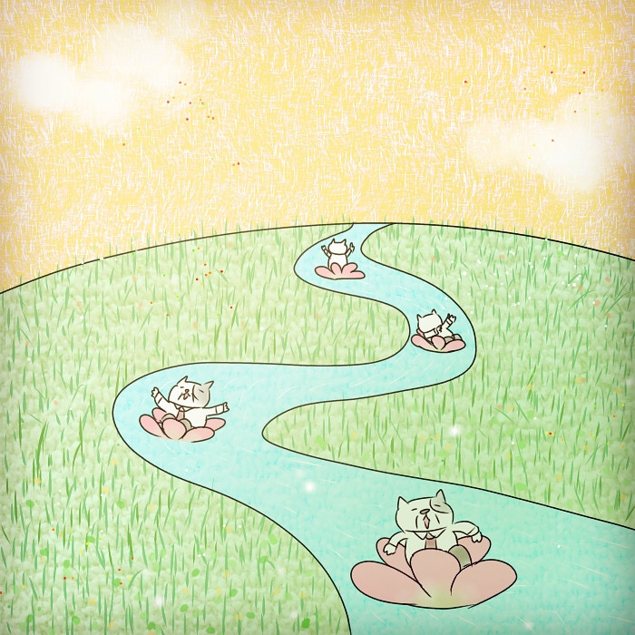 商用利用OK!ゆるいイラスト描きます ほんわか癒し系イラスト。挿絵、ポストカード、観賞用など！ イメージ6
