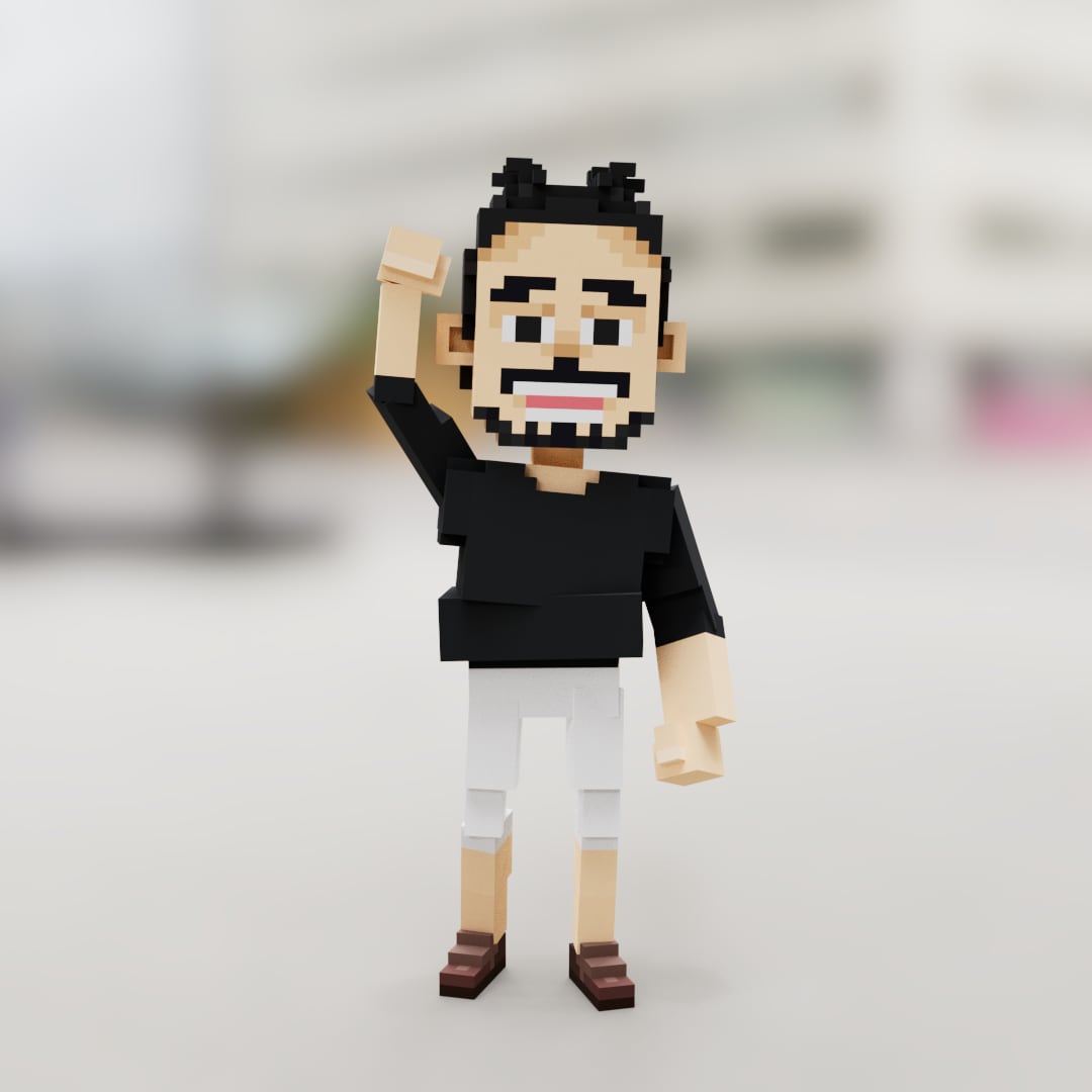 ０からボクセルアートの作り方を教えます 絵が描けなくてもできる！ブロックを積む・消す・動かすのみ！ イメージ5