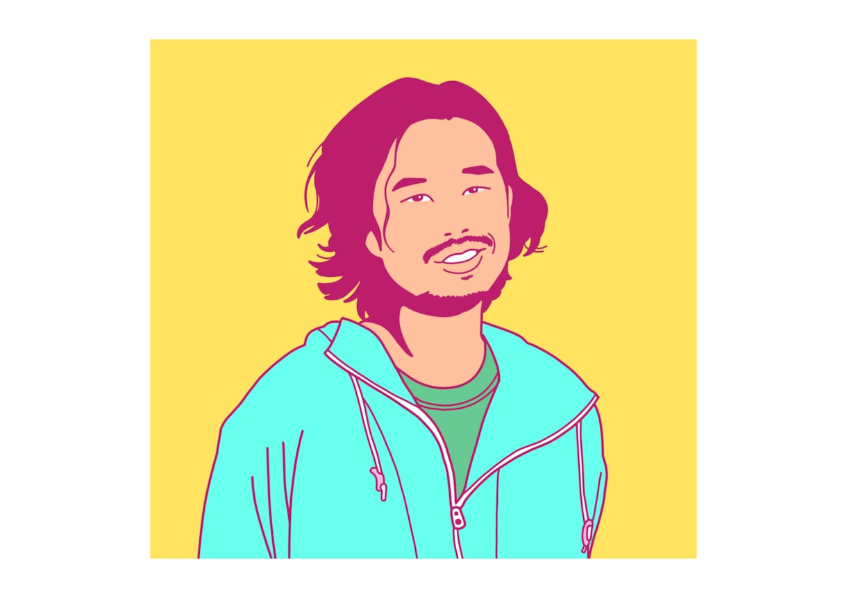 明るいカラーであなたらしい似顔絵を描きます 名刺やSNSのアイコンにも＊おしゃれなシンプル似顔絵 イメージ9