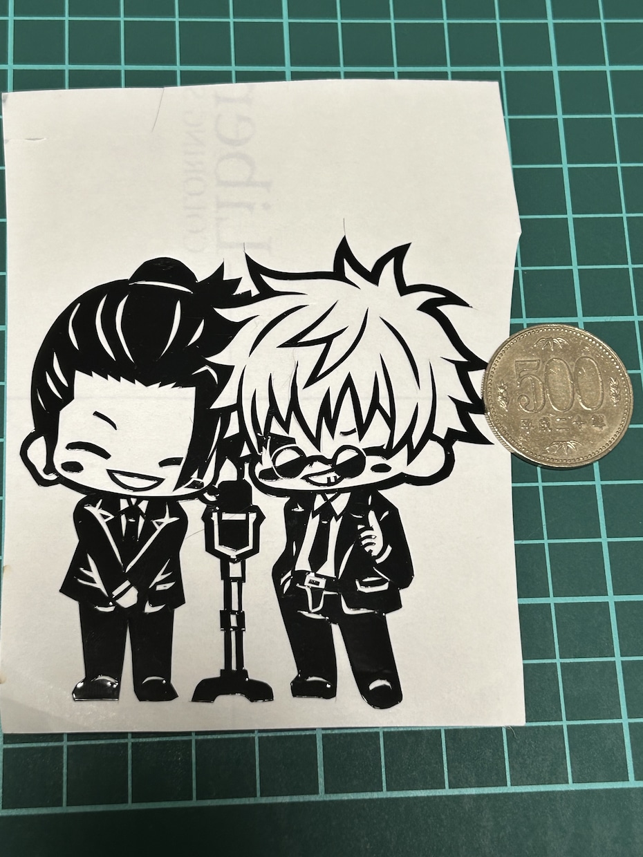 カッティングステッカー制作します お手軽簡単にカッティングステッカー！ イメージ3