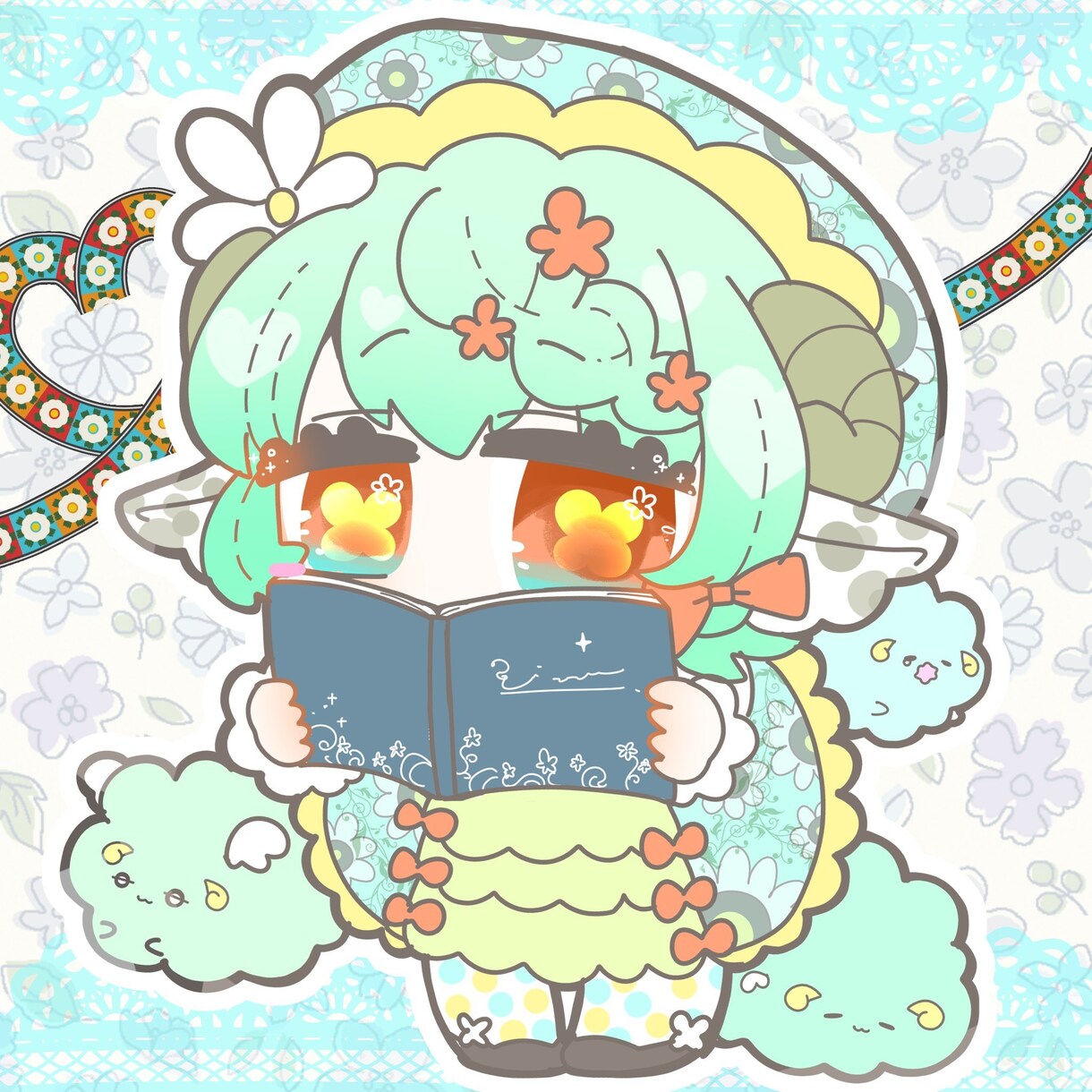 即日対応！ゆめかわアイコン描きます ゆめかわいいに極振りしたきらきらアイコン描きます！ イメージ3