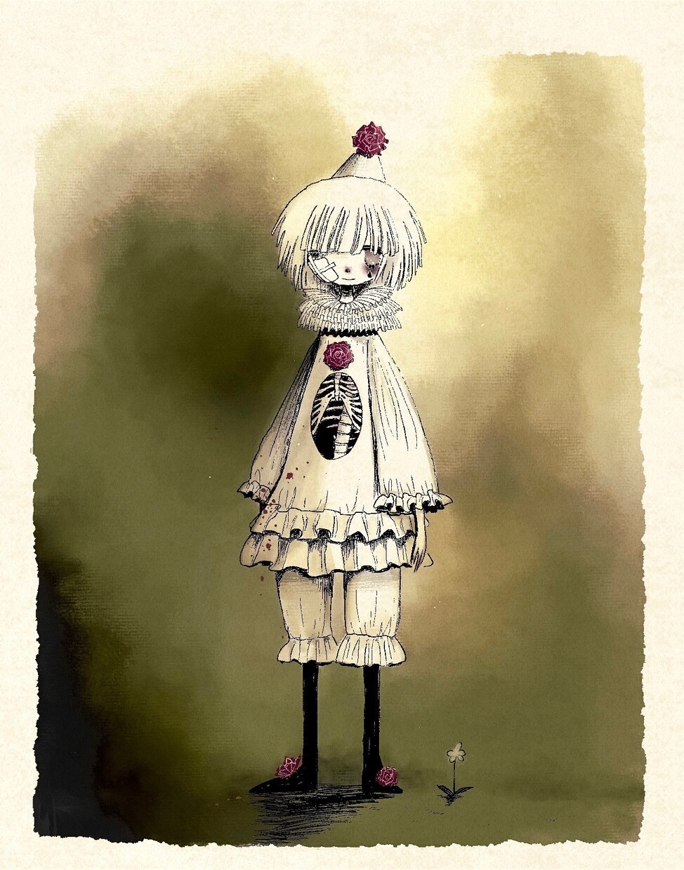 ダークなイラストお描きします MV用イラストやジャケ写、壁紙などにぜひ！ イメージ1